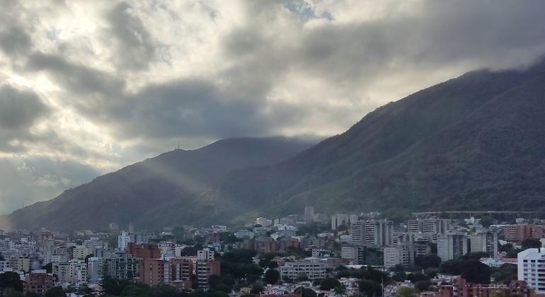 Vista de Caracas, capital de Venezuela.