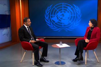 Natalie Boucly, Deputy Commissioner-General of UNRWA, interviewed by Khaled Mohamed of UN News (March 2024)