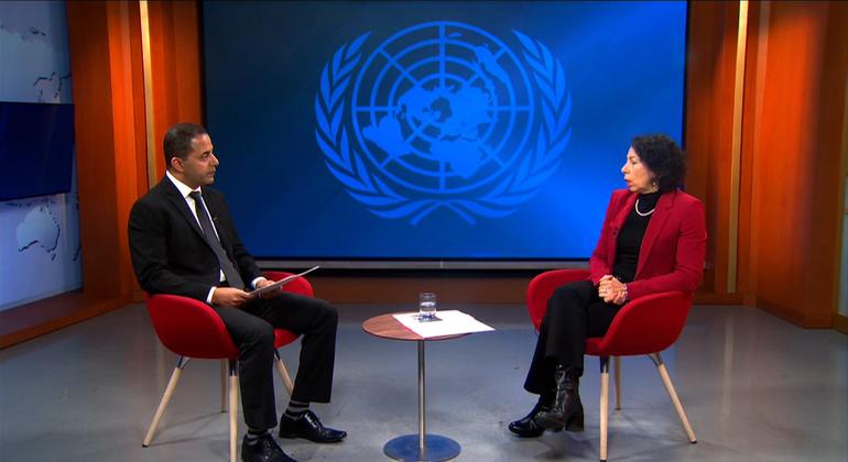 Natalie Boucly, Deputy Commissioner-General of UNRWA, interviewed by Khaled Mohamed of UN News (March 2024)