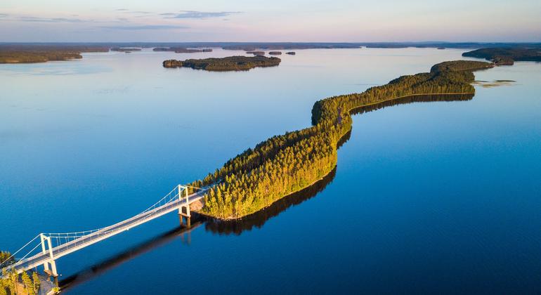 Geoparque Mundial de la UNESCO de Salpausselkä, Finlandia.