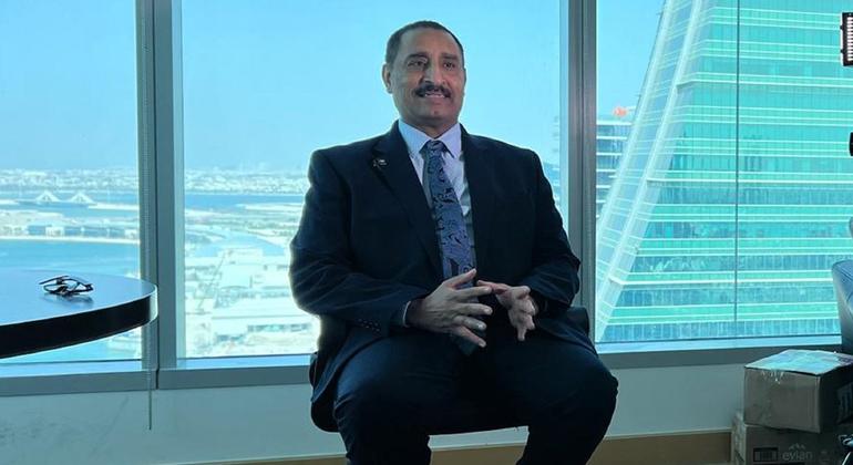 دكتور هاشم حسين رئيس مكتب ترويج الاستثمار والتكنولوجيا التابع لمنظمة (اليونيدو) في البحرين