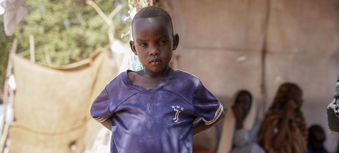 Families in North Darfur have moved to centres for displaced people.