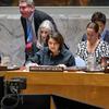 Rosemary DiCarlo, Under-Secretary-General for Political and Peacebuilding Affairs, briefs a recent UN Security Council meeting on Iran.