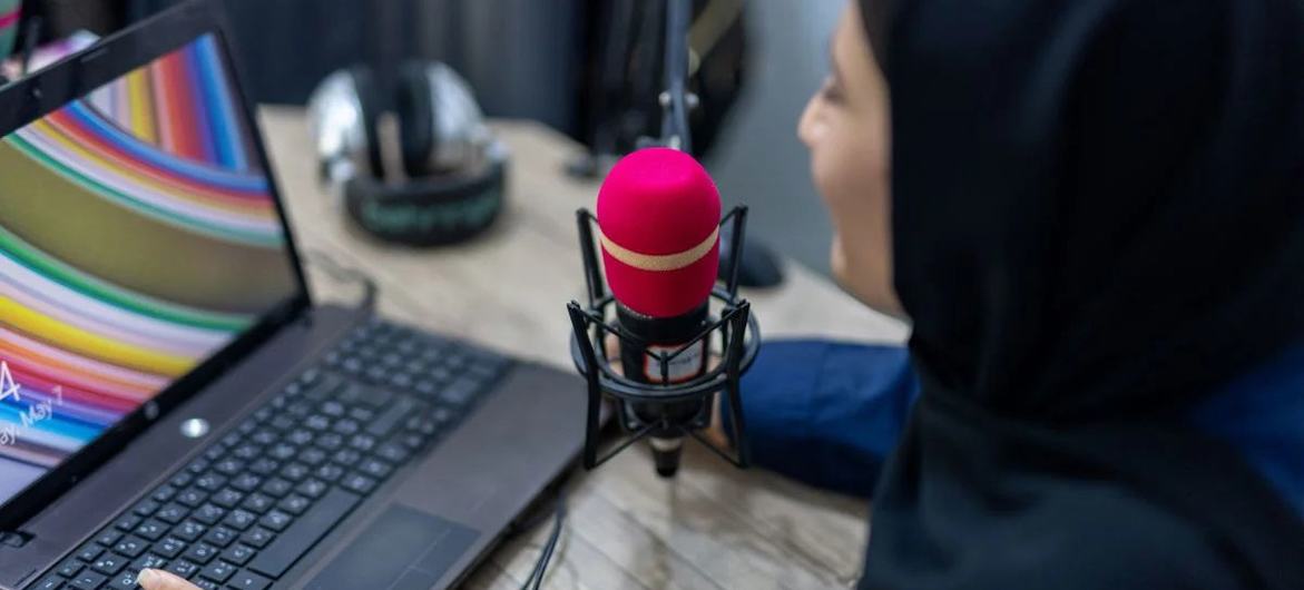 A female-run radio station is bringing education and awareness of rights to women and girls in Afghanistan.