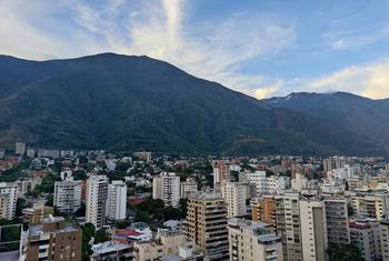 Panorámica de Caracas, Venezuela.