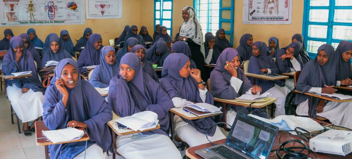 The MIDA program has focused on empowering the education sector in Somalia.