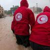 Los equipos de la Media Luna Roja están apoyando a las comunidades afectadas por las inundaciones en el noreste de Libia.