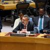فولكر بيرتس، رئيس بعثة الأمم المتحدة في السودان يتحدث أمام مجلس الأمن في آخر إحاطة له بصفته ممثلا للأمين العام في السودان.