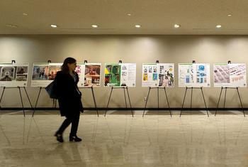 “中国可持续设计”主题展在纽约联合国总部展出。