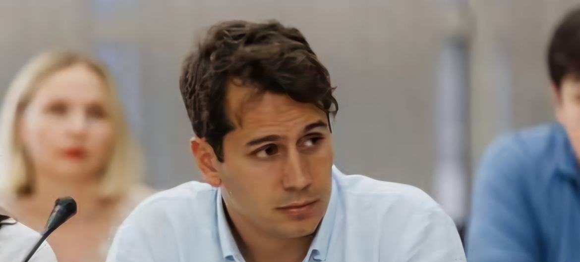 Federico Sersale, the head of UNHCR's office in Dnipro.