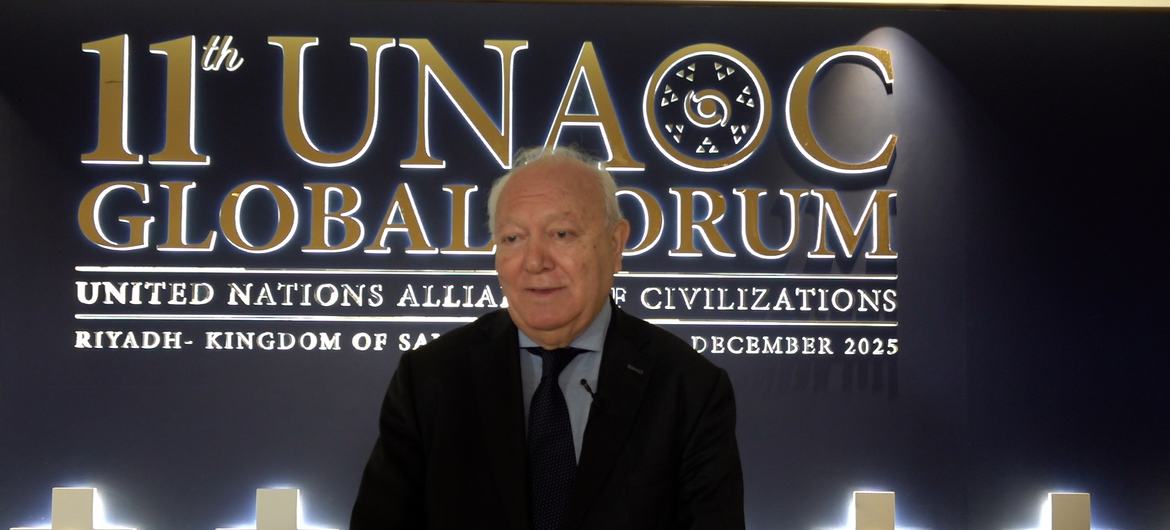 Miguel Ángel Moratinos, Haut Représentant de l'Alliance des civilisations des Nations Unies (UNAOC).