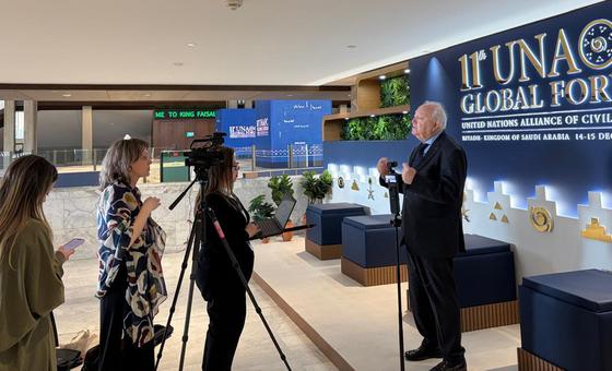 رسالة للشباب من تحالف الأمم المتحدة للحضارات: اجعلوا القرن الـ21 آخر قرن يشهد الحروب