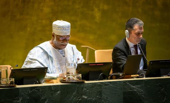 “We mogen geen kansen missen”, zegt de voorzitter van de VN-Assemblee