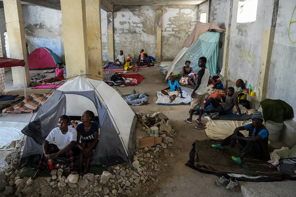 À Port-au-Prince, la capitale d'Haïti, l'escalade de la violence est devenue une sombre réalité qui entraîne le déplacement de milliers de personnes.