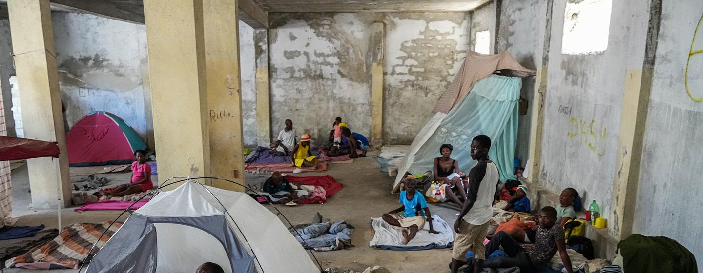 In Port-au-Prince, the capital of Haiti, escalating violence has become a grim reality that is displacing thousands.