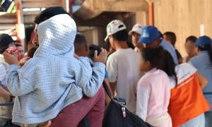 Miles de desplazados del Catatumbo han llegado al Estadio General Santander, Cúcuta