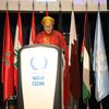 联合国常务副秘书长阿明娜·穆罕默德在黎巴嫩贝鲁特举行的2023年阿拉伯可持续发展论坛开幕式上发表讲话。