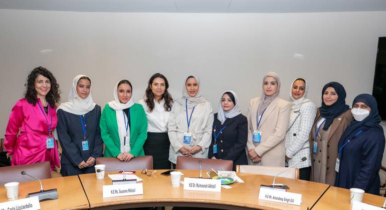 الدكتورة ميمونة الخليل تشارك في فعالية "التحول الرقمي والابتكار من الشمولية إلى الاستدامة" الذي نظمته البعثة السعودية خلال الدورة 67 للجنة وضع المرأة 