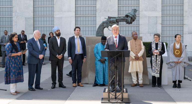 Religious leaders be a part of UN in praying for peace – ‘our most valuable purpose’
