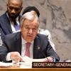 El Secretario General de las Naciones Unidas, António Guterres, interviene en el Consejo de Seguridad de la ONU tras los ataques de Irán contra Israel.