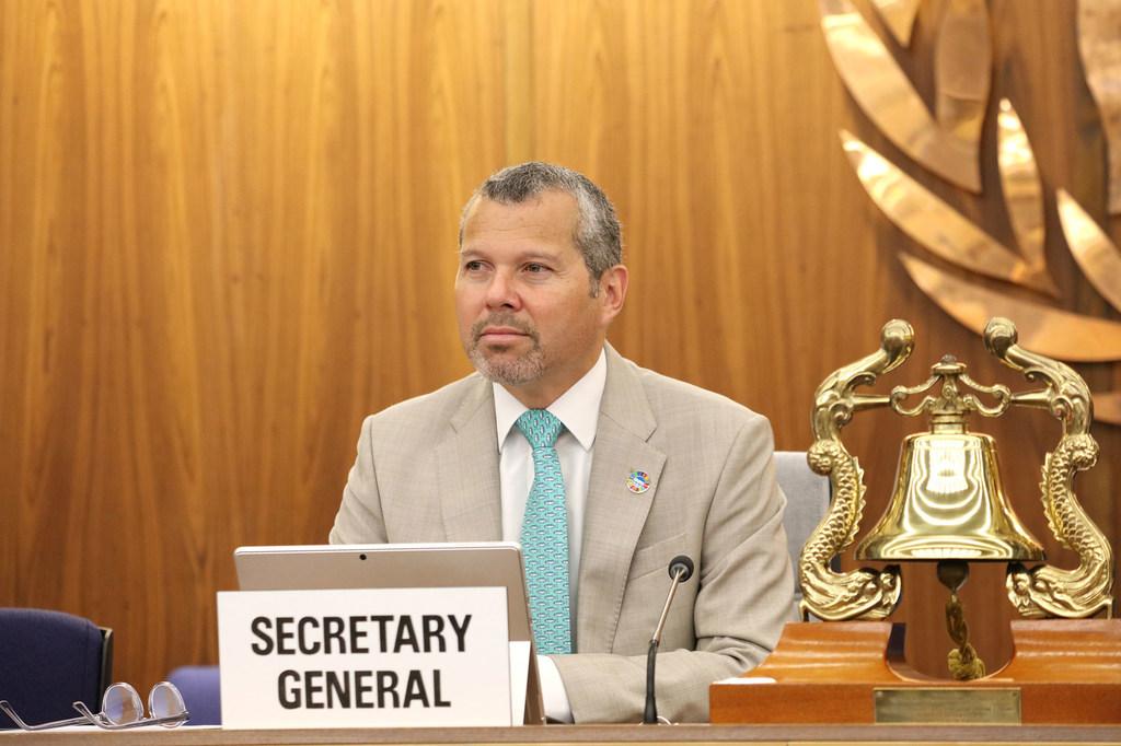 Arsenio Dominguez, Secretary-General of the International Maritime Organization (IMO).