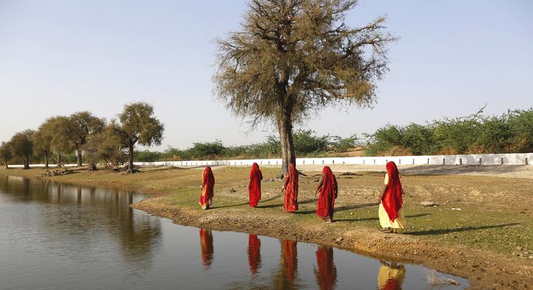 यह तालाब, गर्मियों के मौसम व सूखे या कम वर्षा के समय, गाँवालों की जीवनरेखा है. 
