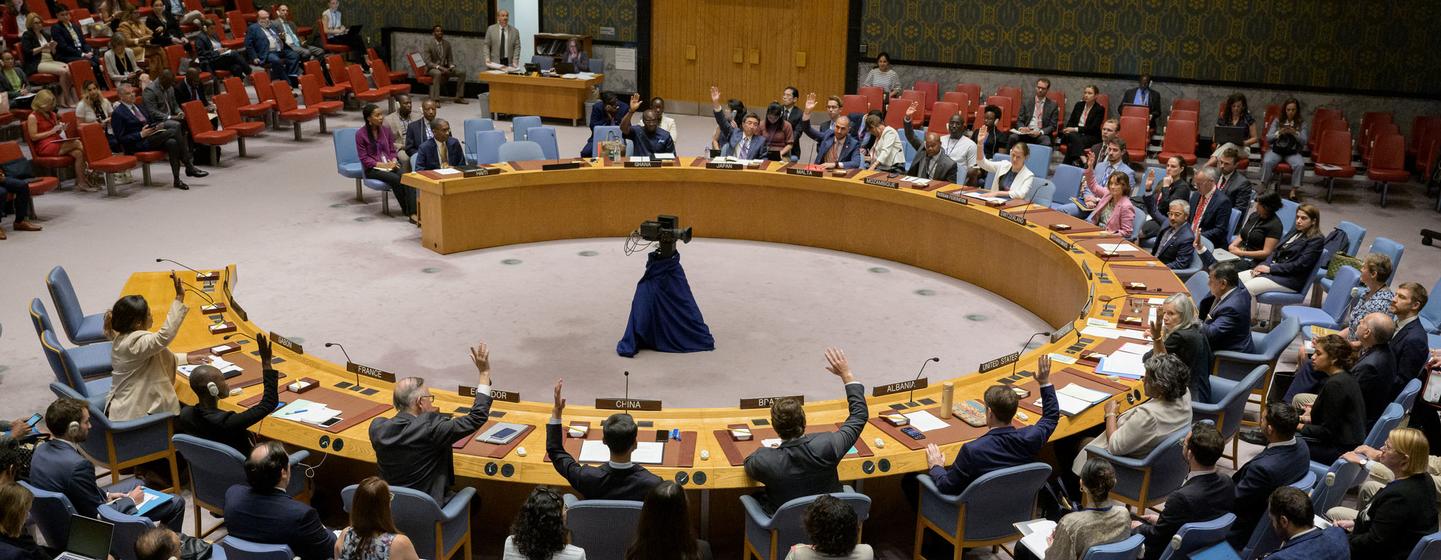Les membres du Conseil de sécurité ont adopté à l'unanimité une résolution prorogeant le mandat  du BINUH en Haïti.