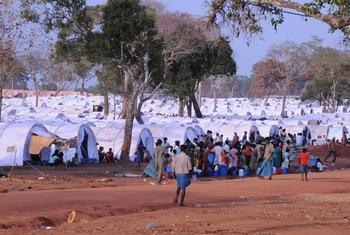 A May 2009 photo of an IDP camp outside the town of Vavuniya in northern Sri Lanka. Vavuniya was the site of an alleged massacre of more than 200 Tamil civilians by the army in 1985.