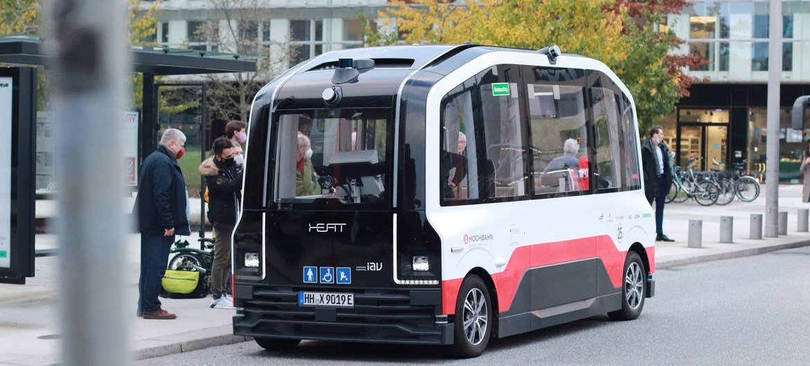 Hambourg en Allemagne a été l'une des premières villes d'Europe à passer à l'achat de bus 100 % électriques.