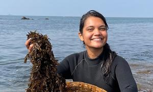 Габриэлла выросла на берегу океана в индийском штате Гоа.