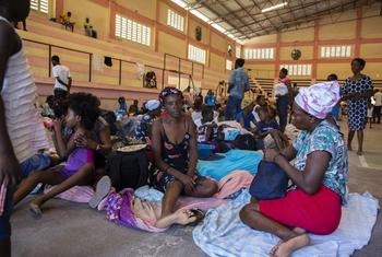 Gang violence in Haiti’s capital, Port-au-Prince, forced nearly 8,500 women and children to flee their homes in just two weeks. (file)
