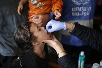 A polio vaccine campaign began in Gaza in September 2024.