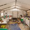 L’unité d’isolement et de traitement des mpox soutenue par l’UNICEF à l’hôpital Kavumu dans la province du Sud-Kivu, en RD Congo