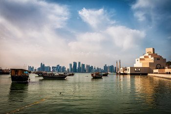 Doha, the capital of Qatar.