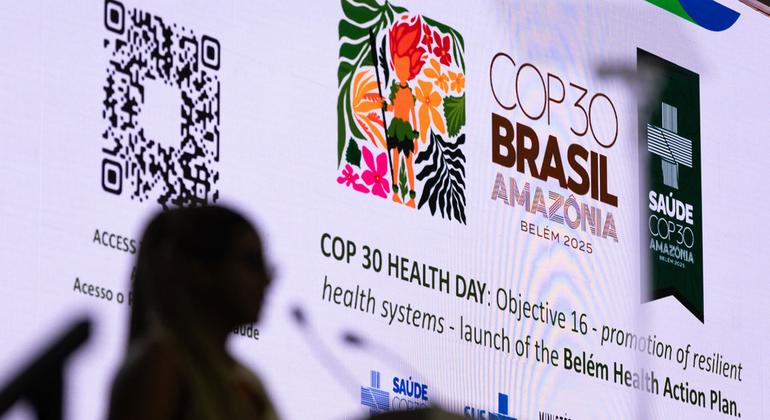 Participants at the COP30 Health Plan Launch. Participants at the COP30 Health Plan Launch.