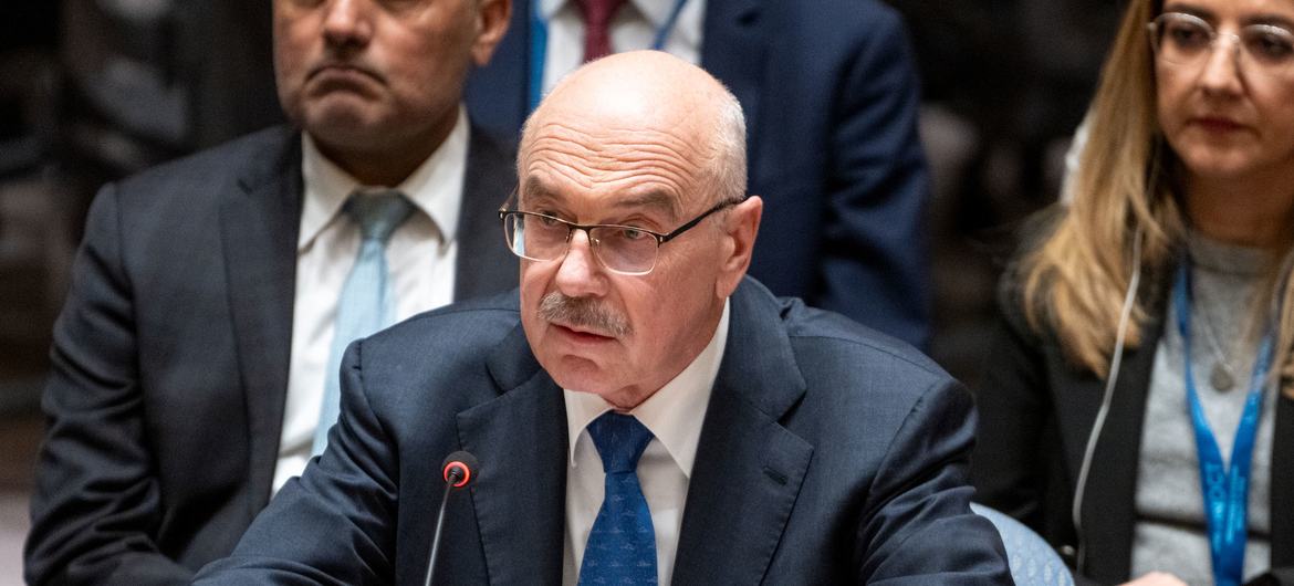 联合国副秘书长、反恐怖主义办公室负责人沃伦科夫向安理会通报情况。