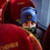 Un garçon de neuf ans souffrant d'un cancer arrive dans un hôpital pour enfants à Lviv pendant le conflit en Ukraine.