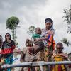 Uma família separada enquanto fugia da violência no leste da RDC se reencontra em Goma