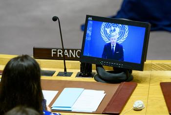 المبعوث الأممي الخاص لليمن، هانس غروندبرغ، يطلع مجلس الأمن على الوضع في البلاد.