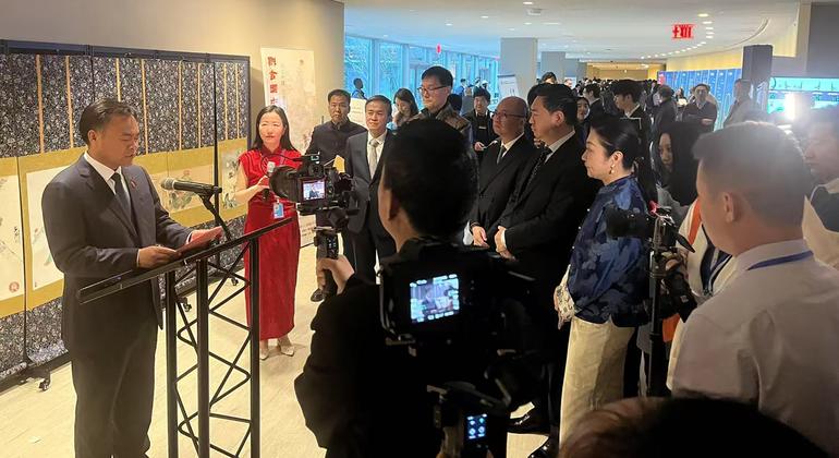 纽约联合国总部庆祝2025年联合国中文日。
