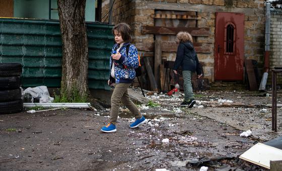Warga sipil Ukraina menjadi sasaran ‘rutinitas yang tak tertahankan’ dari serangan Rusia
