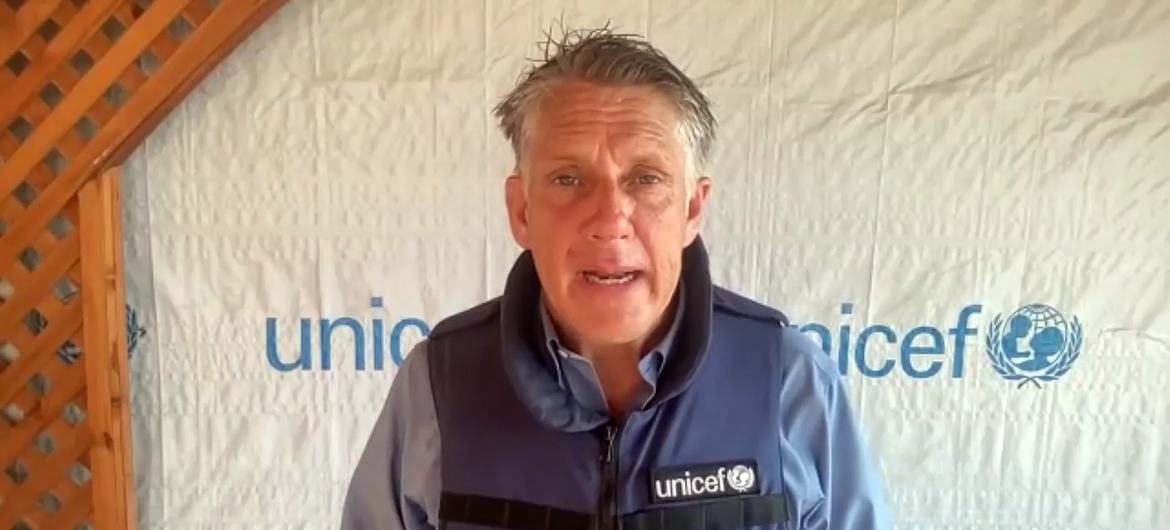 Speaking from Gaza, UNICEF spokesperson James Elder told UN News "this is and has been a war on children."