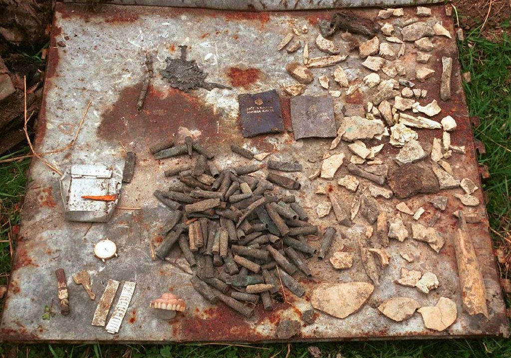 Des objets récupérés dans un entrepôt en ex-Yougoslavie où des hommes et des garçons étaient détenus, ont été utilisés comme preuves dans les procès du TPIY.