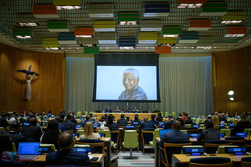 Mkutano usio rasmi wa Baraza Kuu katika kuadhimisha siku ya Kimataifa ya Nelson  Mandela