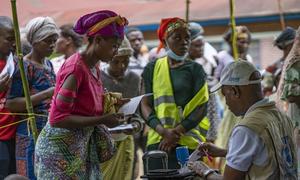 About 25.8 million people in the Democratic Republic of the Congo cannot meet their basic food needs.