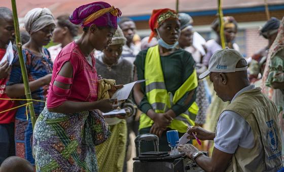 Est de la RDC : l’aide alimentaire de l’ONU est en jeu dans un contexte de grave crise financière