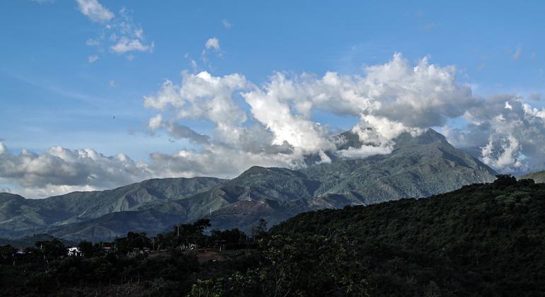 Serranía del Perijá en Colombia.