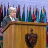秘书长古特雷斯在古巴哈瓦那举行的“77国集团和中国”峰会上发表讲话。