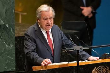 El Secretario General de la ONU, António Guterres, informa a la Asamblea General sobre la iniciativa ONU80.