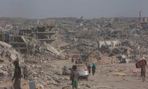 Ciudad de Gaza, octubre de 2025.